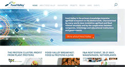 Desktop Screenshot of foodvalley.nl